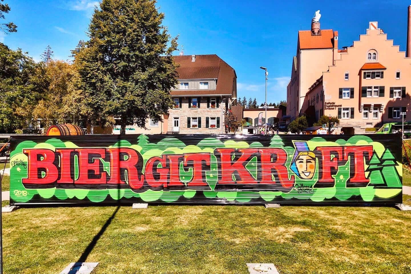 Graffiti Workshop Grafenhausen – Urban Art beim Rothaus Food Festival