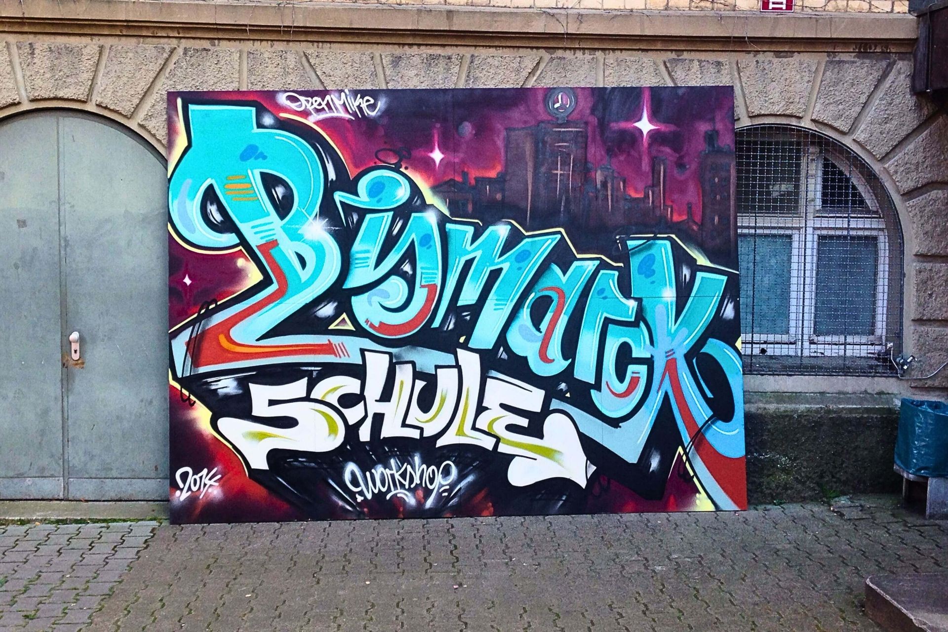 Graffiti Workshop Stuttgart – Bismarckschule Feuerbach