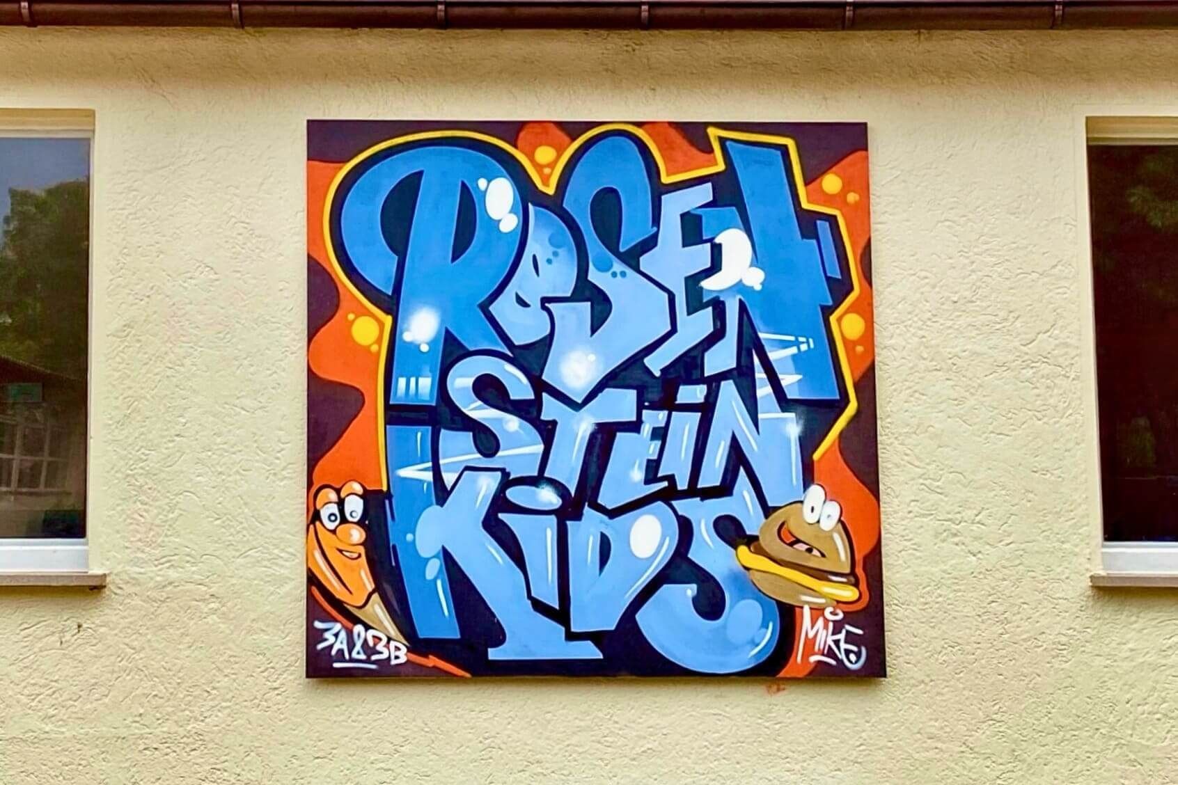 Graffiti Workshop Rosensteinschule – Urban Art für Kids